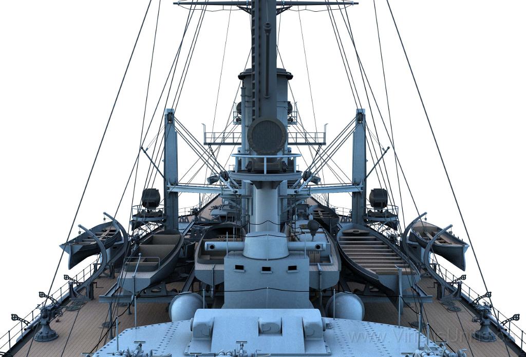 CK41-Partial Ship-View from Turret III forward.jpg